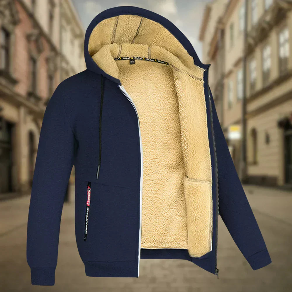 Diego® | Sudadera con Capucha de Forro Polar para Hombre