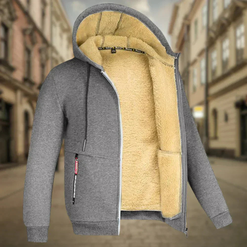 Diego® | Sudadera con Capucha de Forro Polar para Hombre