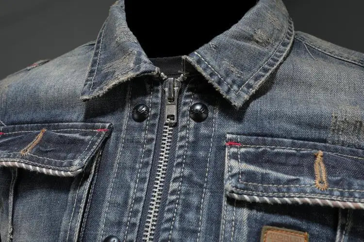 Ángel® | Chaqueta de Denim Retro