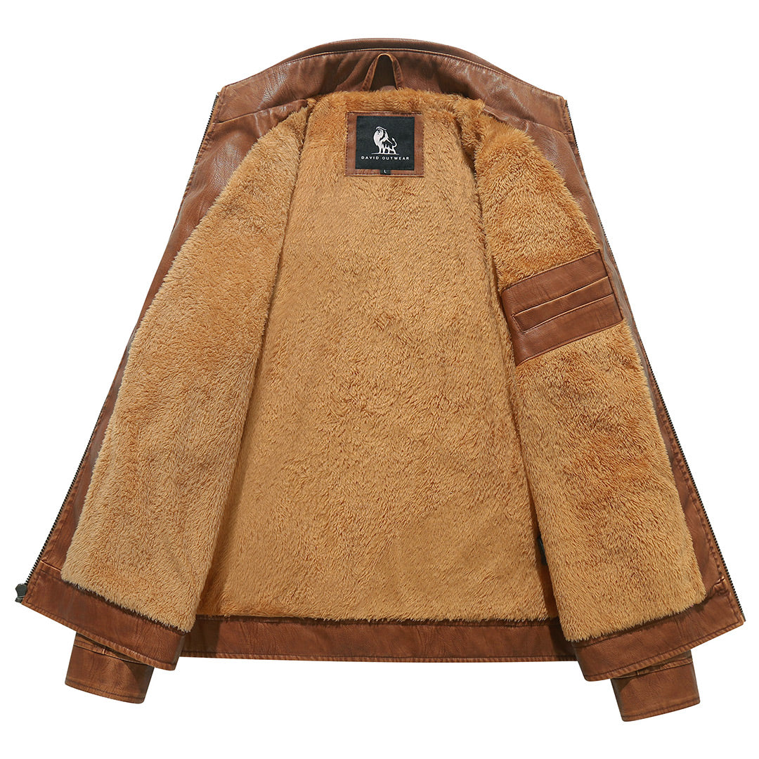 Domingo® | Chaqueta de motorista de forro polar