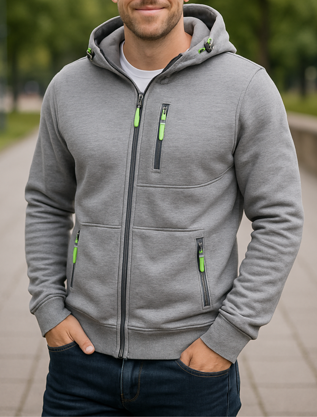 Omar® | Sudadera Casual de Fitness para Hombre