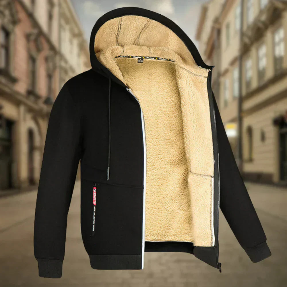 Diego® | Sudadera con Capucha de Forro Polar para Hombre