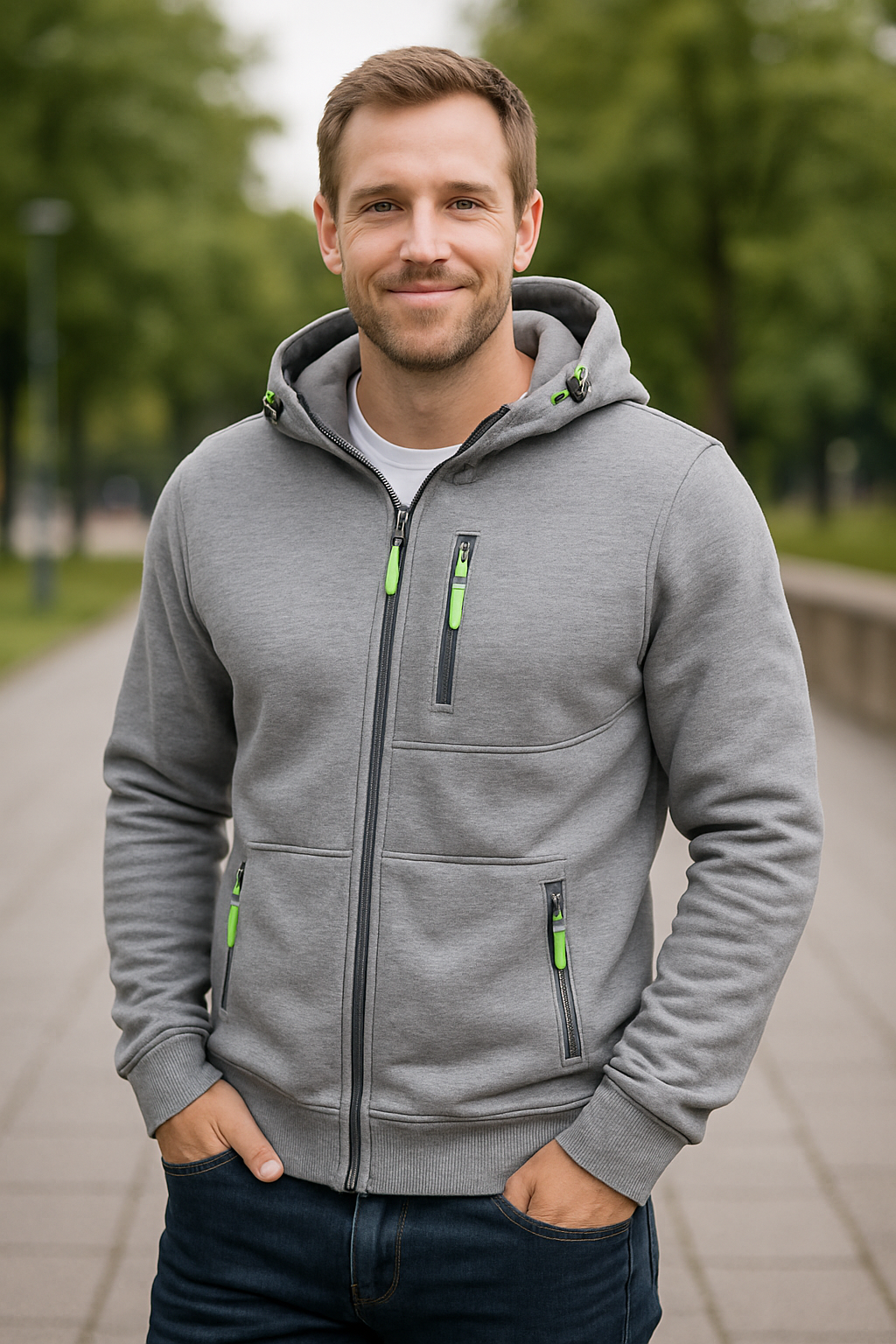 Omar® | Sudadera Casual de Fitness para Hombre