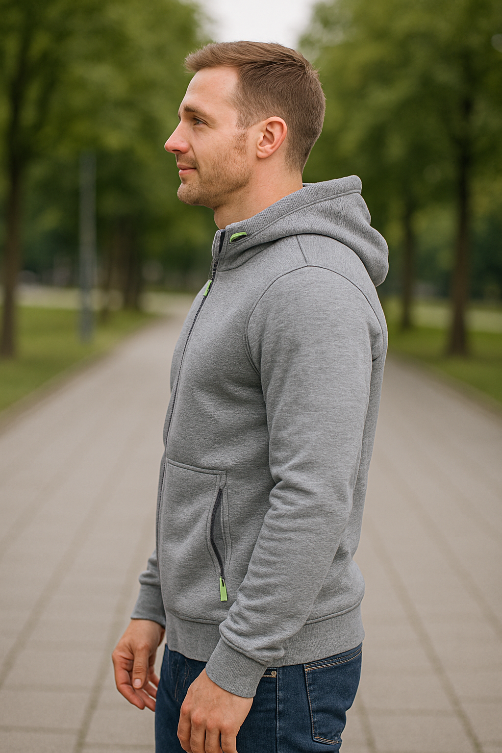 Omar® | Sudadera Casual de Fitness para Hombre