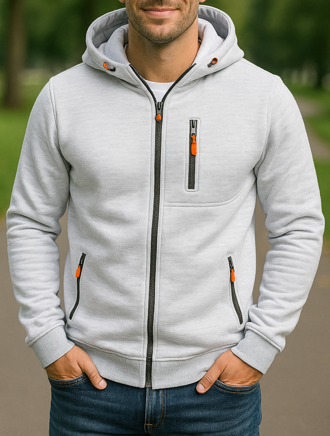 Omar® | Sudadera Casual de Fitness para Hombre