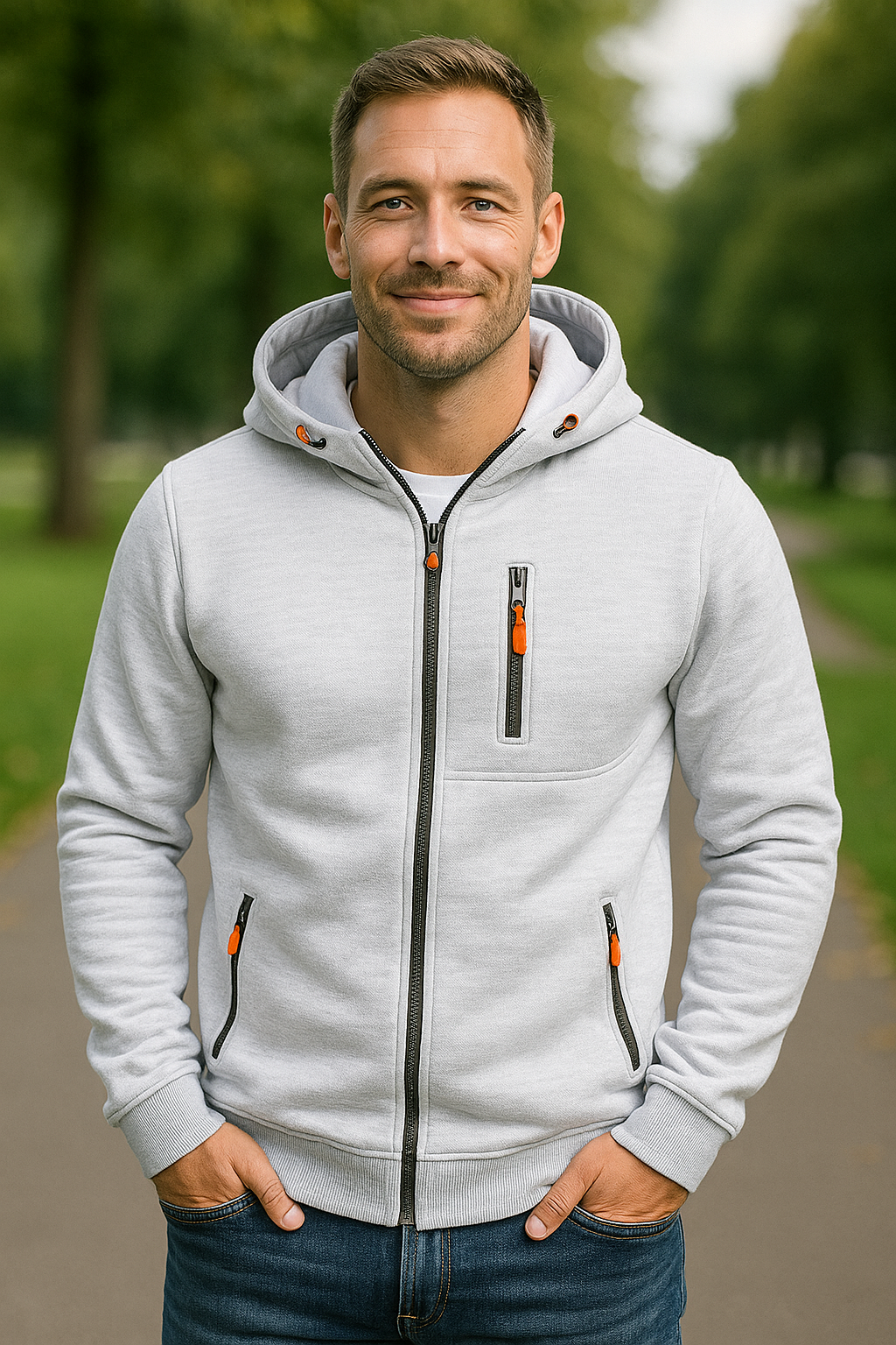 Omar® | Sudadera Casual de Fitness para Hombre
