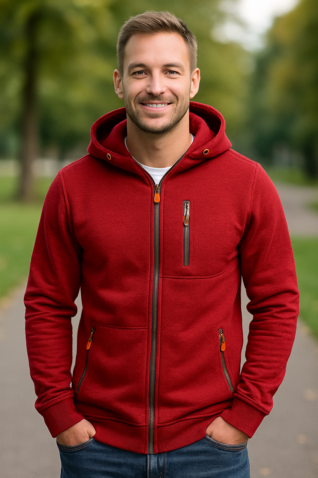 Omar® | Sudadera Casual de Fitness para Hombre