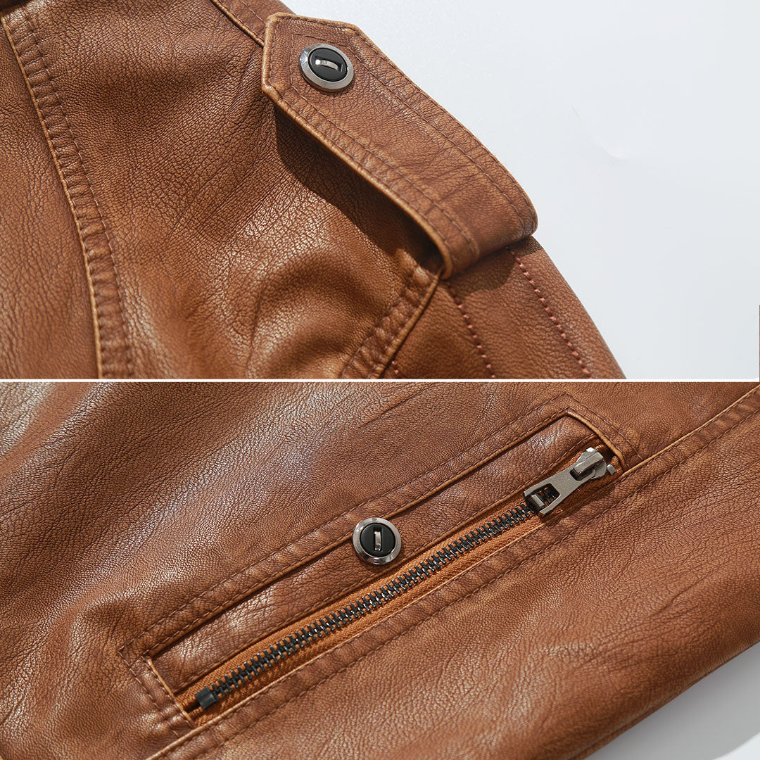 Domingo® | Chaqueta de motorista de forro polar